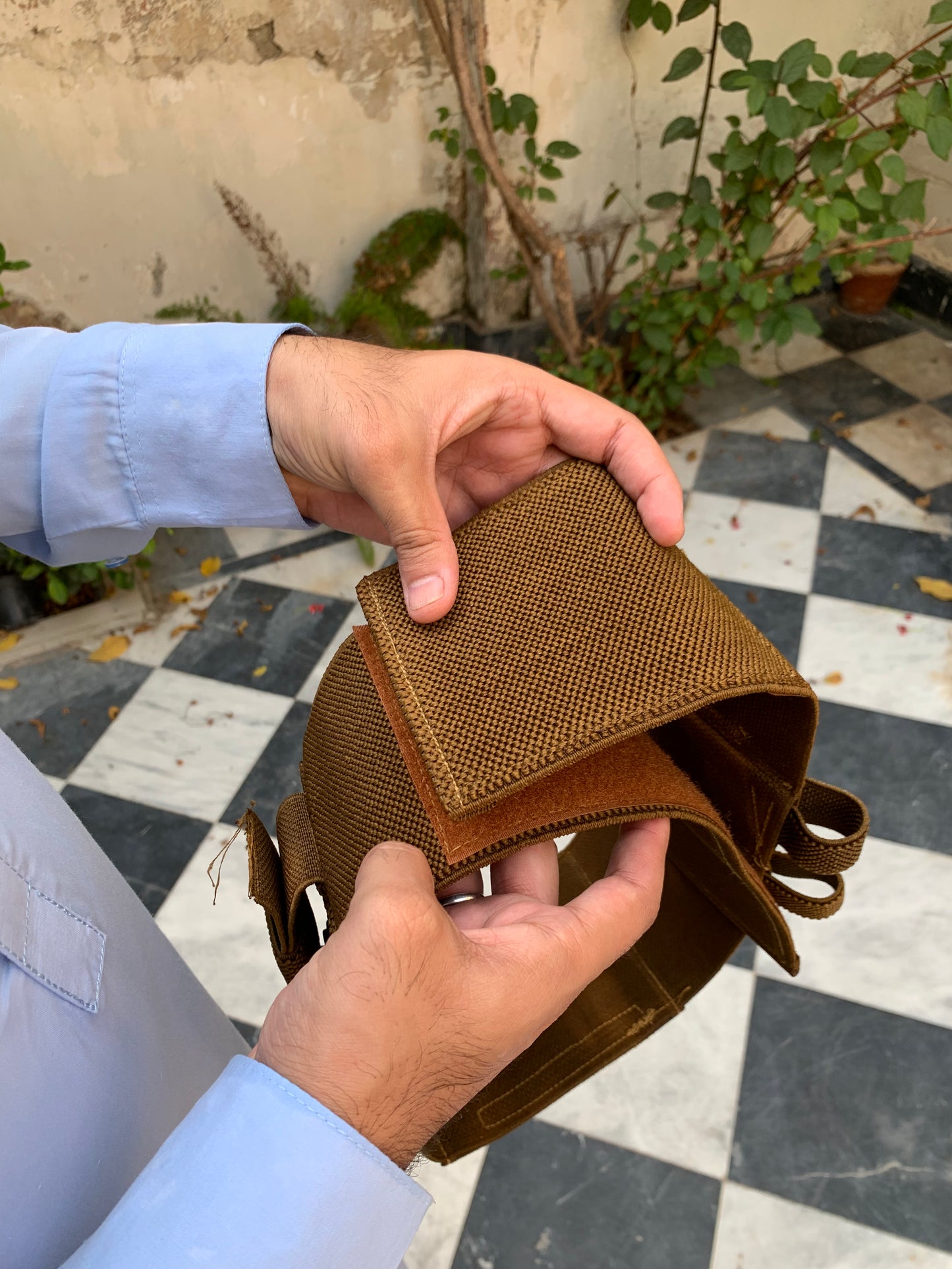 Belly Elastic holster-Concealed carry with Aluminium desgin lock