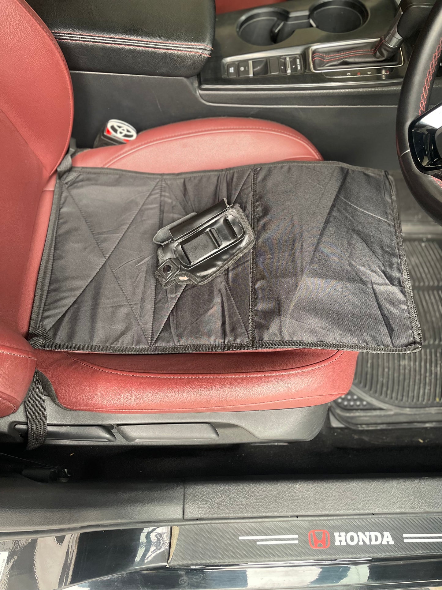 Deal # 4- Car Seat holster , Leather IWB/OWB