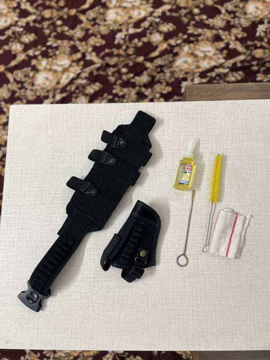 3 in 1 deal,(1 x Belly round belt,1 x parachute clipper,1 x cleaning kit )