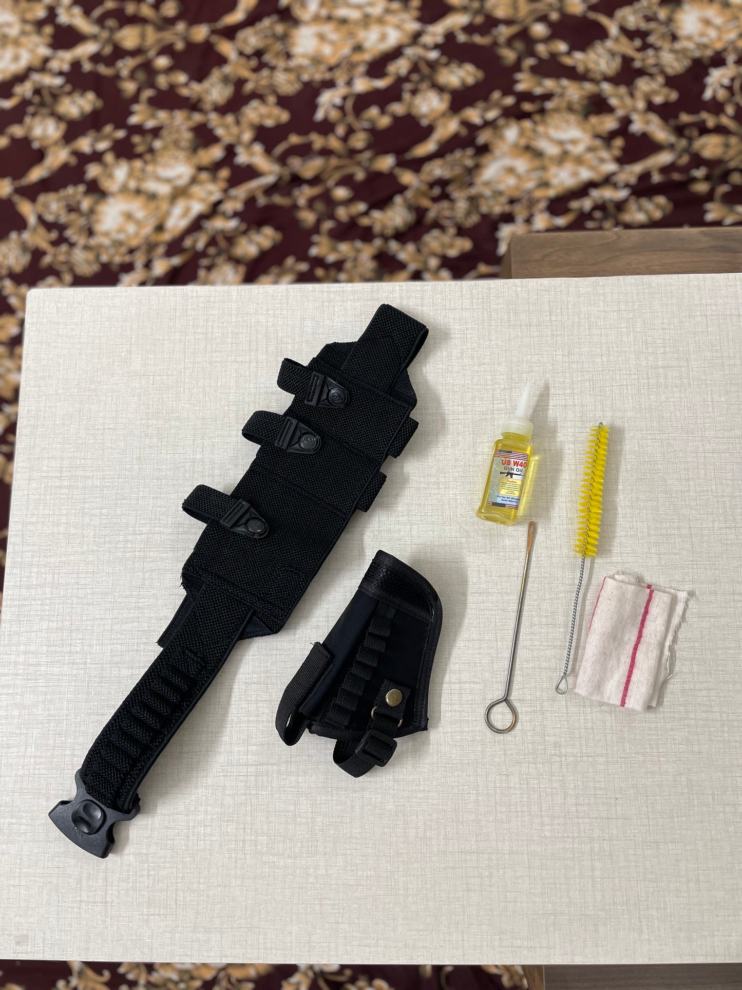 5 in 1 deal (1 x Gc bag, 1x belly round belt, 1 x parachute clipper, 1x cleaning kit)