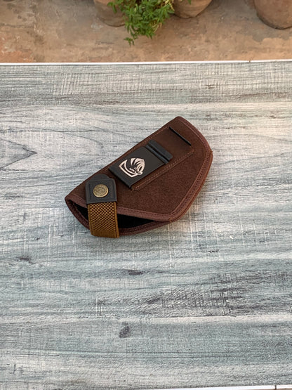 Conceal Carry Suede leather Inner/Outer clipper