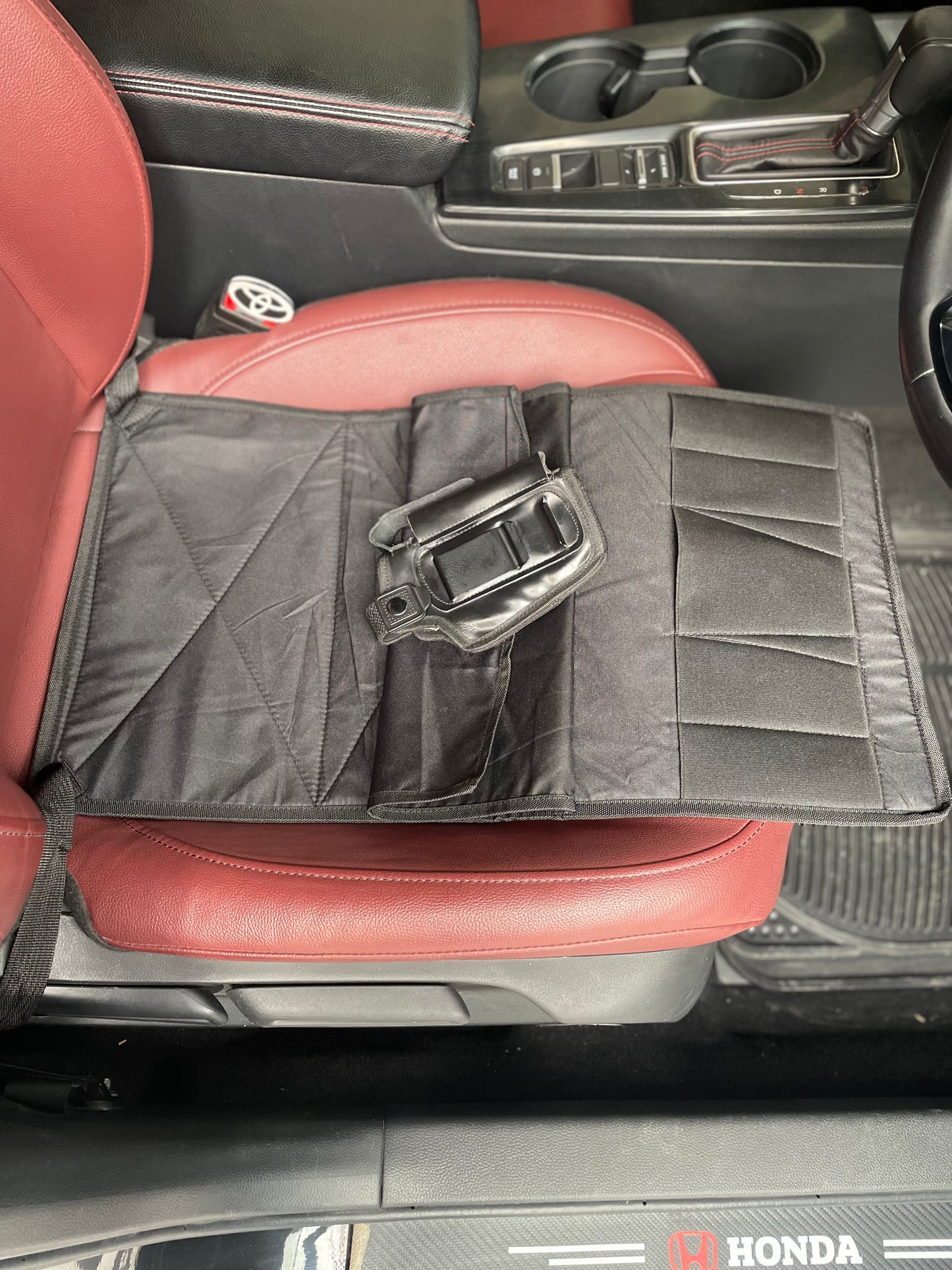 Deal # 4- Car Seat holster , Leather IWB/OWB