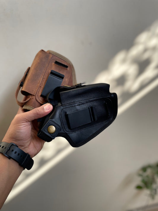 Leather clipper (IWB/OWB)