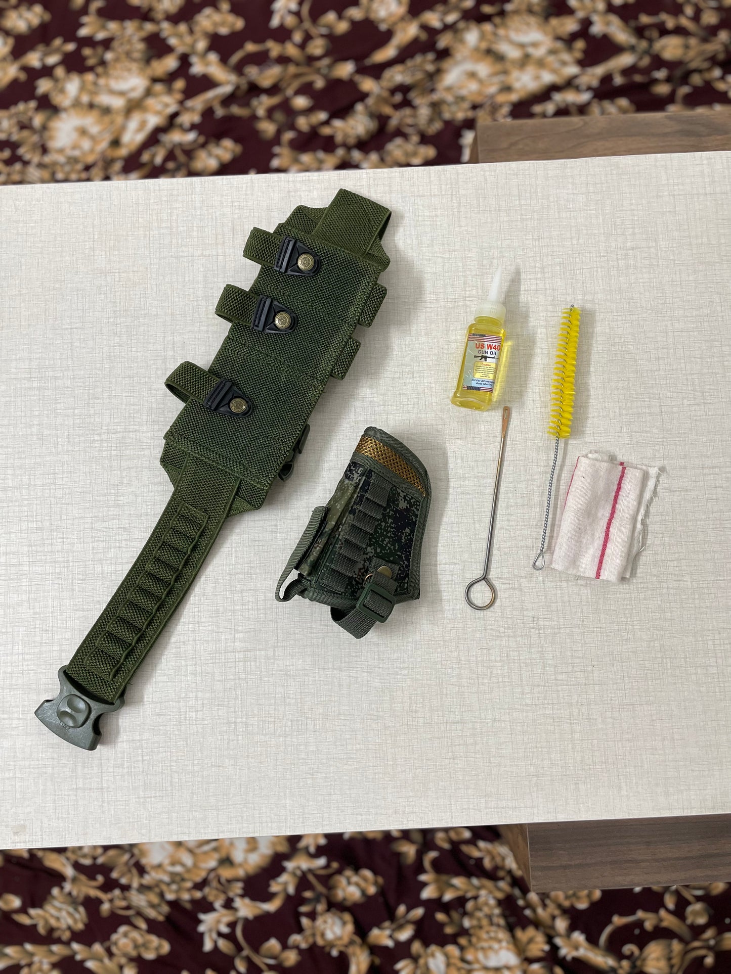 3 in 1 deal,(1 x Belly round belt,1 x parachute clipper,1 x cleaning kit )