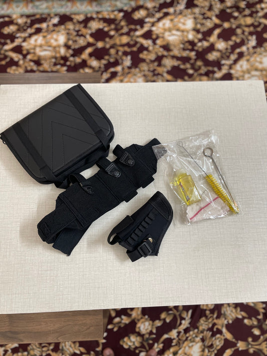 4 in 1 deal (1 x Gc bag, 1x belly round belt, 1 x parachute clipper, 1x cleaning kit)