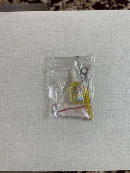 3 in 1 parachte deal, (1 x parachute double round holster,1 x parachute clipper,1 x cleaning kit)