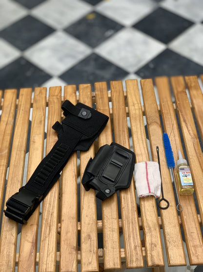 4 in 1 Deal, 1x GC Bag, 1x Belly elastic belt, 1x leather clipper,1x cleaning kit