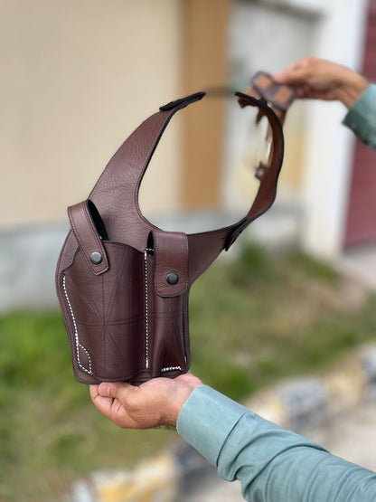 Side shoulder Holster with single magazine