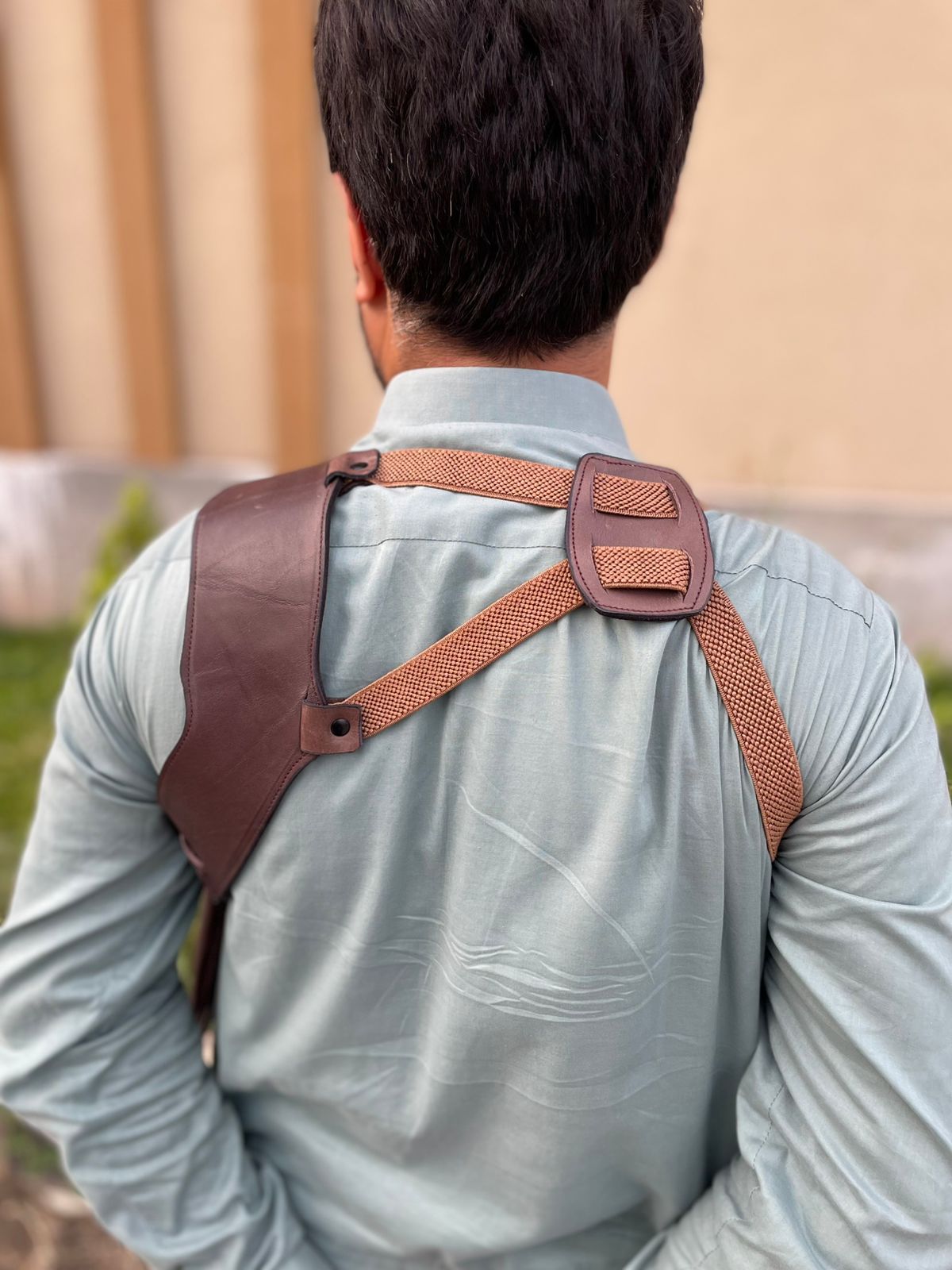 Side shoulder Holster with single magazine