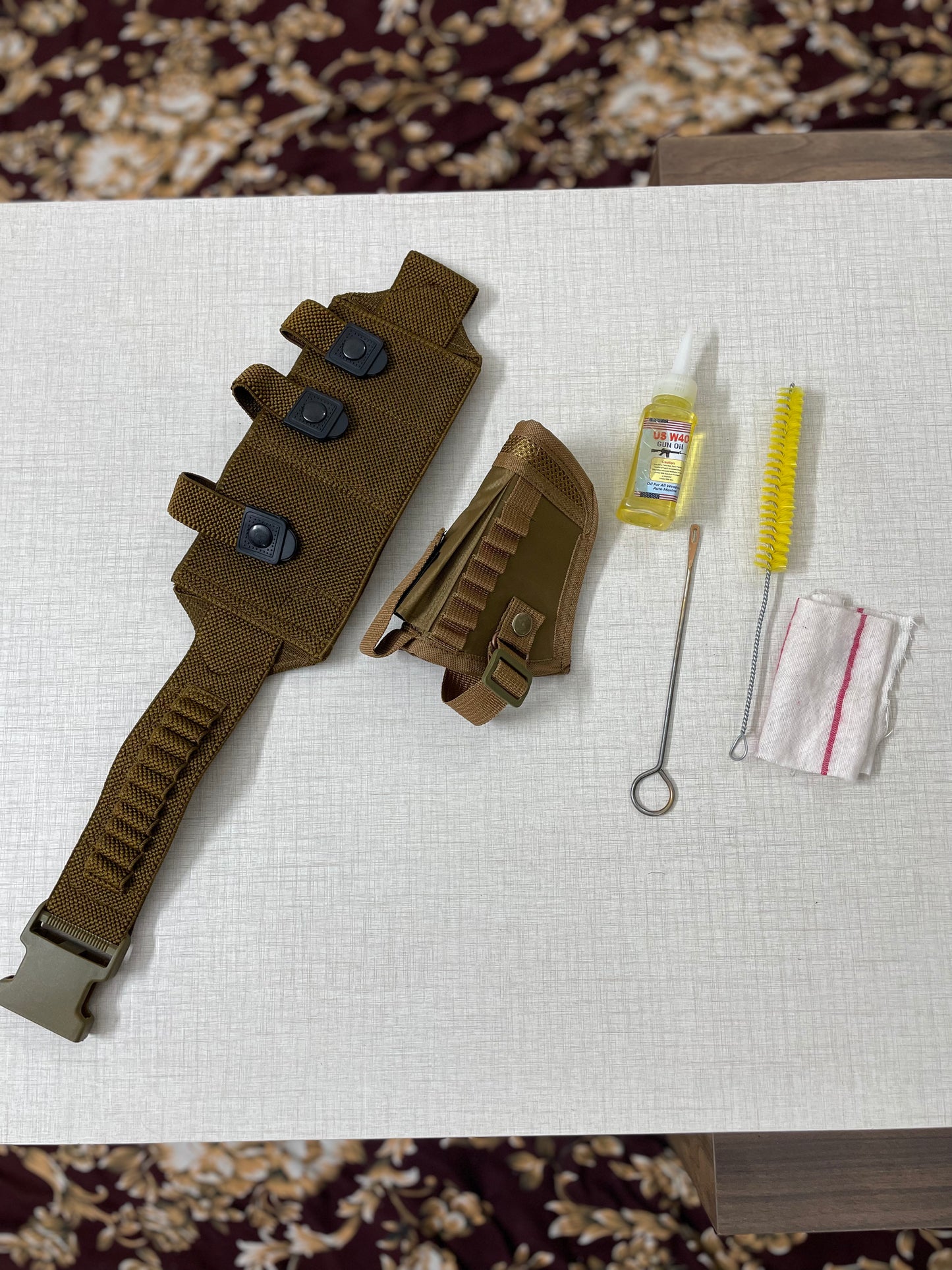 3 in 1 deal,(1 x Belly round belt,1 x parachute clipper,1 x cleaning kit )