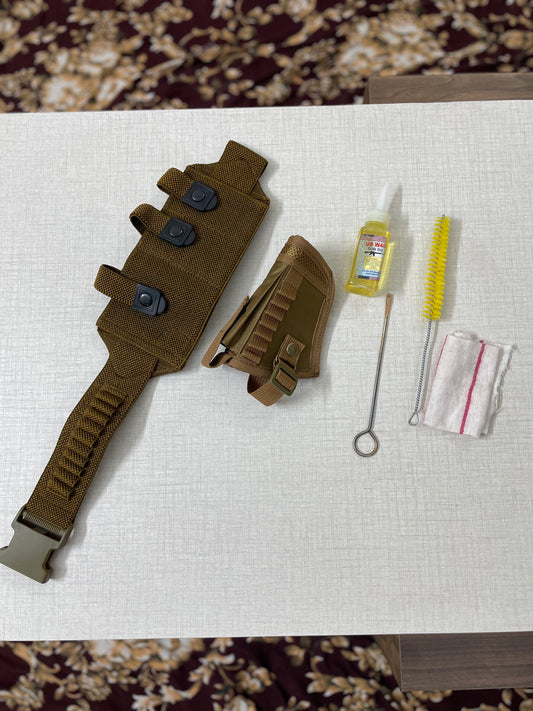 3 in 1 deal,(1 x Belly round belt,1 x parachute clipper,1 x cleaning kit )