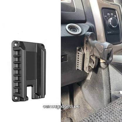 Magnetic handgun mount