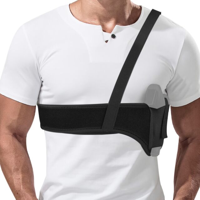 Chest shoulder holster